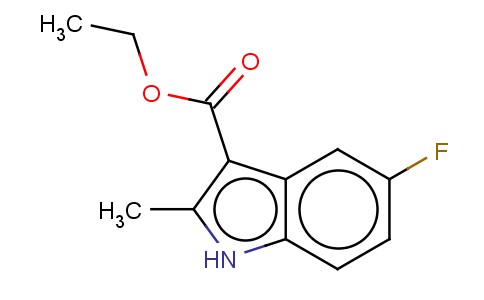 5-FLUORO-2-METHYLINDOLE-3-CARBOXYLIC ACID ETHYL ESTER